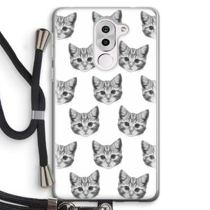 Kitten: Honor 6X Transparant Hoesje met koord
