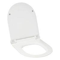 5Five Toiletbril Brilliant - wit - kunststof - universeel model - soft close systeem 5Five Toiletbril Brilliant - wit - kunststof - universeel model - soft close systeem