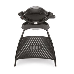 Weber Q1000 black met standaard