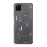 Dancing #3: Samsung Galaxy A22 5G Transparant Hoesje