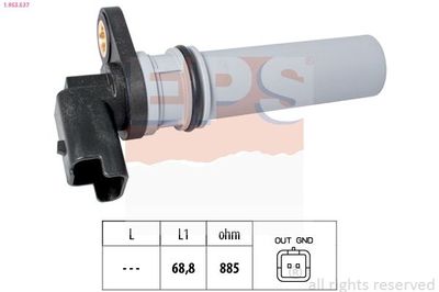 Toerentalsensor, automatische aandrijving 1953537