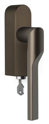 Formani Rivio by Gensler GL101-DKLOCK-O draaikiepgarnituur afsluitbaar linksdraaiend - brons