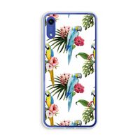 Kleurrijke papegaaien: Honor Play 8A Transparant Hoesje