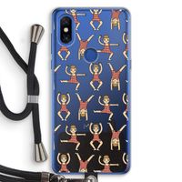 Gymboys: Xiaomi Mi Mix 3 Transparant Hoesje met koord