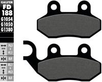 GALFER Brake pad fd188 g1050 organic scooter