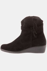 Ulla Popken Enkellaarsjes, suède, wijdte H - Grote Maten Ulla Popken Enkellaarsjes, suède, wijdte H - Grote Maten