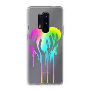 Hold My Heart: OnePlus 8 Pro Transparant Hoesje