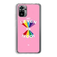 Het Leven Is Mooi: Xiaomi Redmi Note 10S Transparant Hoesje