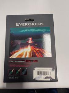 Audioquest Analoge Interlink Evergreen 3,5-3,5 0,6 meter met lichte verpakkingsschade