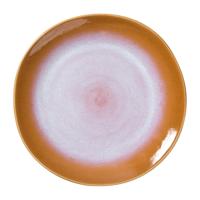 Ontbijtbord roots - oranje - ø22x2.5 cm