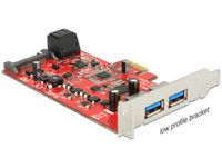 DeLOCK 89389 interfacekaart/-adapter Intern SATA, USB 3.2 Gen 1 (3.1 Gen 1) - thumbnail