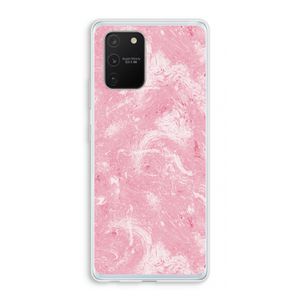 Abstract Painting Pink: Samsung Galaxy S10 Lite Transparant Hoesje