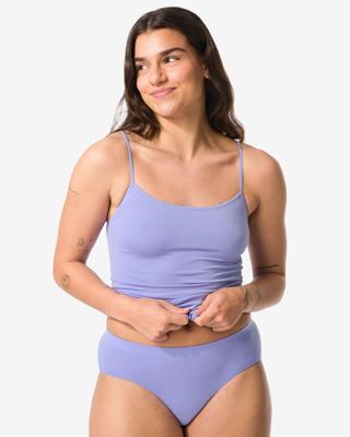 HEMA Dameshipster Naadloos Micro Blauw (blauw)