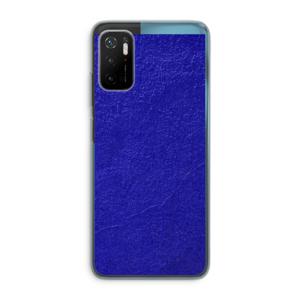 Majorelle Blue: Xiaomi Poco M3 Pro 5G Transparant Hoesje