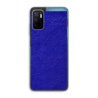 Majorelle Blue: Xiaomi Poco M3 Pro 5G Transparant Hoesje - thumbnail