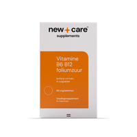 New Care Vitamine B6, B12, Foliumzuur Zuigtabletten