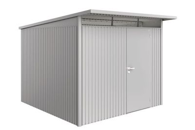 Biohort Metalen tuinhuis AvantGarde ECO A7 260x260x218 cm met enkele deur- Lessenaarsdak- Metaal- Biohort