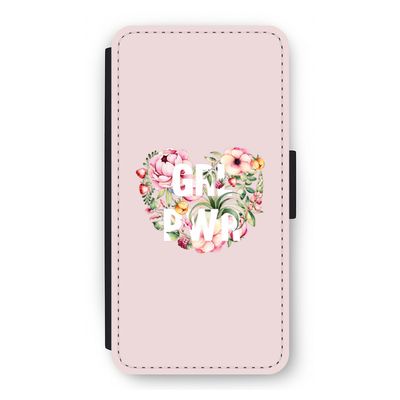 GRL PWR Flower: iPhone 12 Pro Flip Hoesje