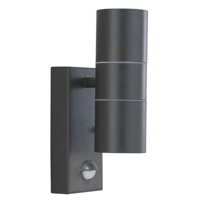 Searchlight Up- en downlighterSplot met sensor - 7008-2BK-LED