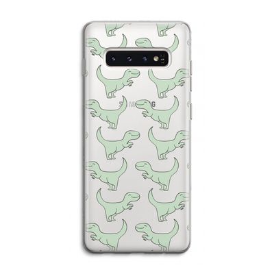 Dinos: Samsung Galaxy S10 4G Transparant Hoesje