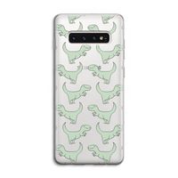 Dinos: Samsung Galaxy S10 4G Transparant Hoesje