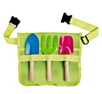 Esschert Design gereedschapsgordel junior 29 cm polyester groen - thumbnail
