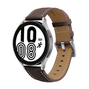 Premium Leather bandje - Donkerbruin - Samsung Galaxy Watch 4 - 40mm & 44mm