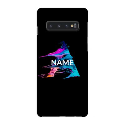 Abstract Spectrum: Samsung Galaxy S10 4G Volledig Geprint Hoesje