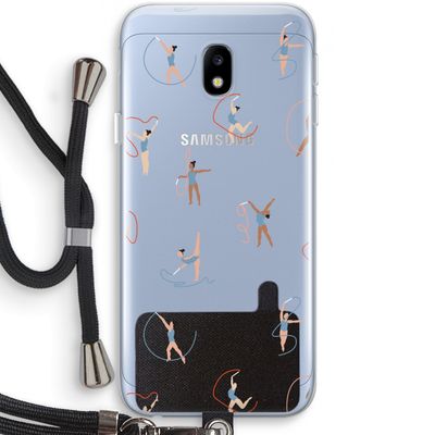 Dancing #3: Samsung Galaxy J3 (2017) Transparant Hoesje met koord