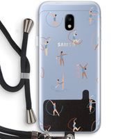 Dancing #3: Samsung Galaxy J3 (2017) Transparant Hoesje met koord
