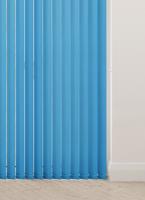 Verticale lamellen - Unicolour fel blauw