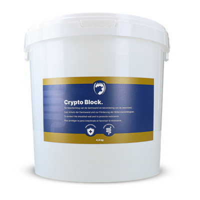 Crypto Block voor kalveren