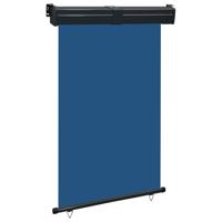 Balkonscherm 125x250 cm blauw