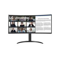 LG UW 34WR55QC-B.AEU computer monitor 86,4 cm (34") 3440 x 1440 Pixels Wide Quad HD LED Zwart - thumbnail