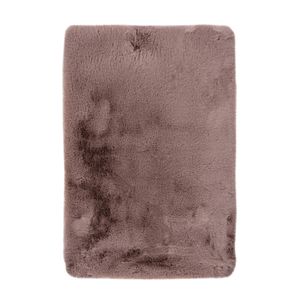 Kayoom - Hoogpolig Badkamer Tapijt - Wasbaar - Roze - 70 x 130cm - Antislip - Douchemat - Badmat - WC mat