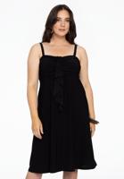 Yoek Zomerjurk met strik | Zwart | Maat 58/60