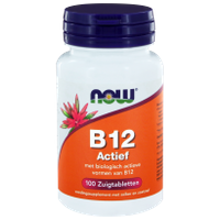 NOW B-12 Actief Zuigtabletten - thumbnail
