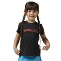 T-Shirt met Korte Mouwen voor kinderen Reebok G ES Tee Bas Zwart - Maat: M