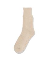 HEMA Dames Huissokken Fleece Rib Beige (beige)