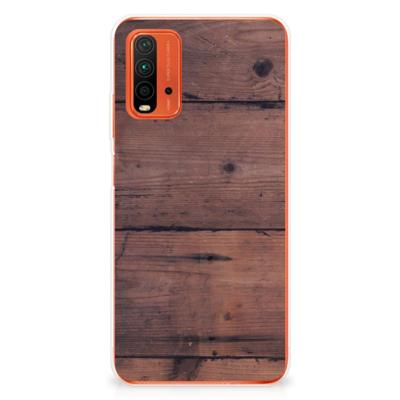 Xiaomi Poco M3 | Bumper Hoesje | Old Wood
