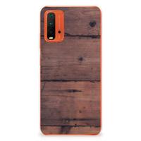 Xiaomi Poco M3 | Bumper Hoesje | Old Wood