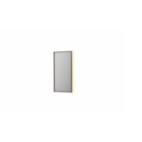 Spiegel INK SP32 40x4x80 cm Incl. Indirect LED-Verlichting Rondom en Spiegelverwarming Geborsteld Koper