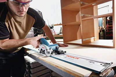 Bosch Professional GKS 12V-26 Accu-cirkelzaag Zaagdiepte 90° (max.) 26.5 mm Zonder accu 12 V