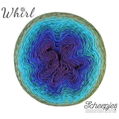 Scheepjes Whirl - 769 Blackberry Mint Chip