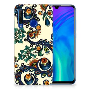 Siliconen Hoesje Honor 20 Lite Barok Flower