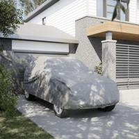 VidaXL Autohoes voor suv m nonwoven stof volledig grijs