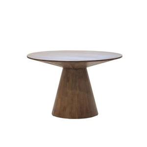 Giga Meubel - Eettafel Rond 120cm - Naturel Mangohout - Sep