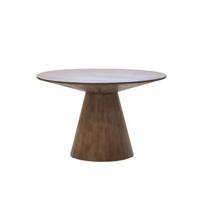 Giga Meubel - Eettafel Rond 120cm - Naturel Mangohout - Sep - thumbnail