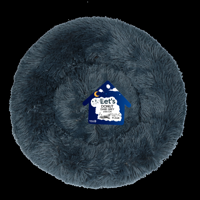 Let&apos;s Sleep Donut 80 cm Donkergrijs