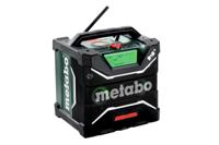 Metabo rc 12-18 32w bt dab+ accu bouwradio met laadfunctie en bluetooth 12-18v | excl. accu's en lader